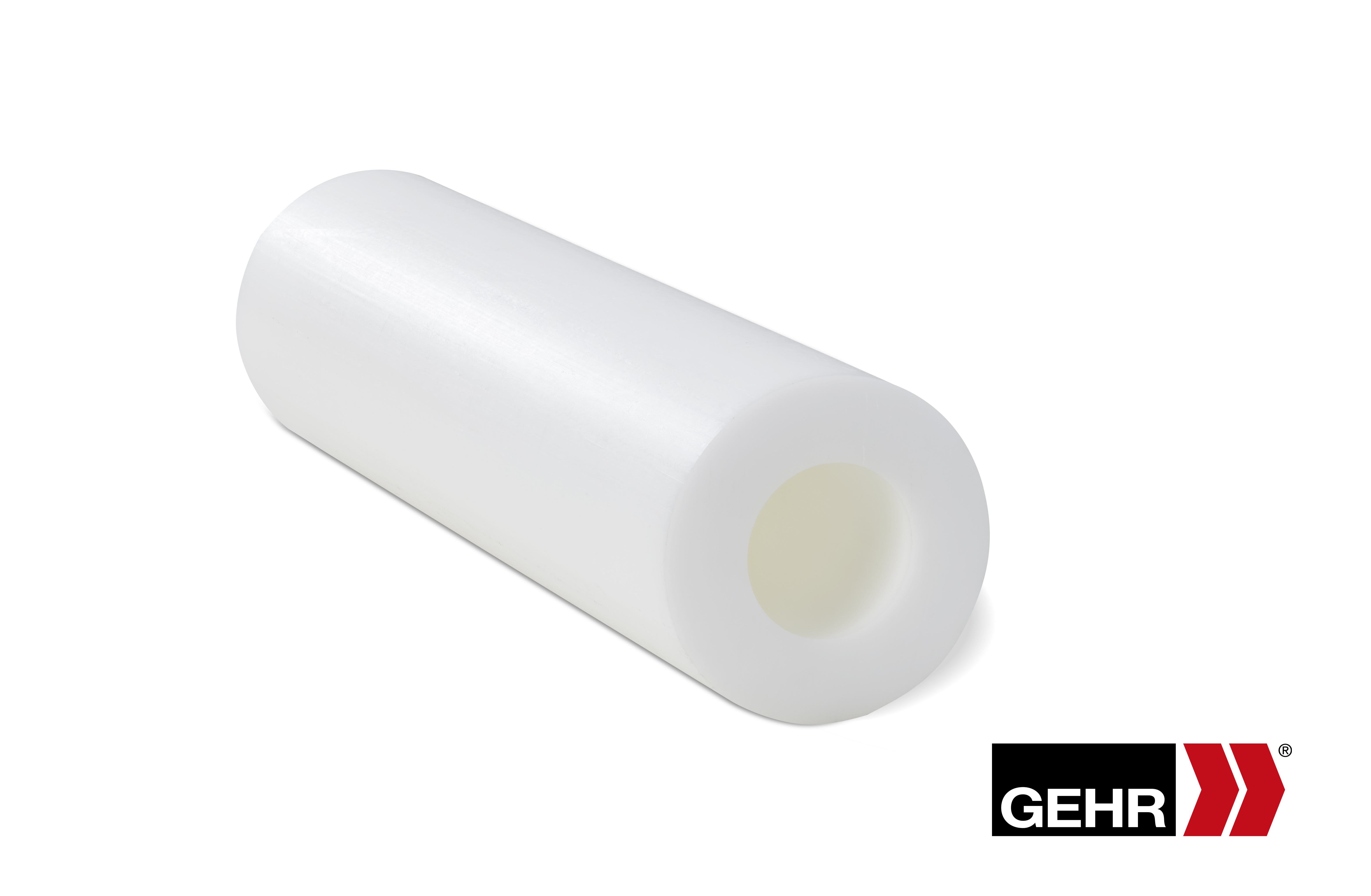 GEHR POM-C Hollow bars 100 x 50 mm natural