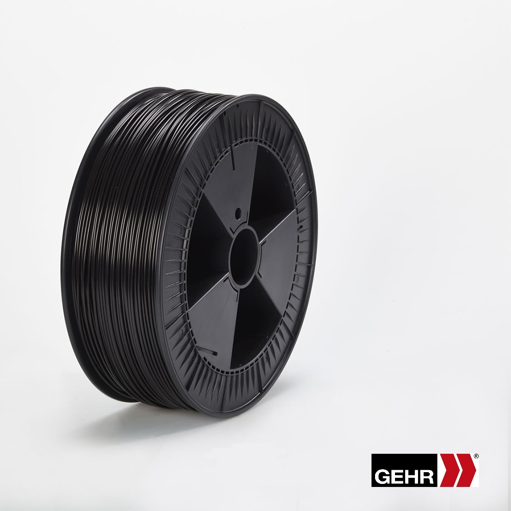 GEHR PE-HD Welding rods 4 mm in large spools black
