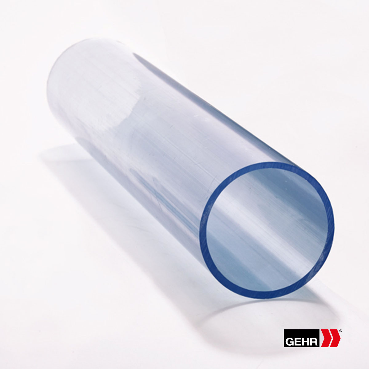 GEHR PVC-U Rohre 10 x 1.2 mm (VE = 10 Stk.) transparent